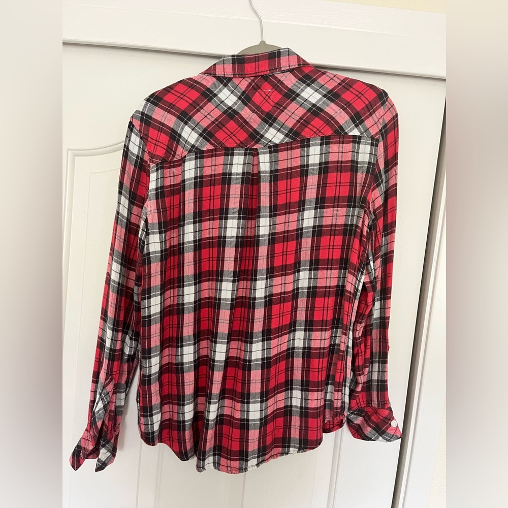 Rails Plaid Button Down, Medium, Red - image 2